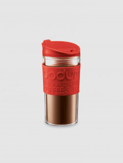 Mug Travel Rojo 0,35lts